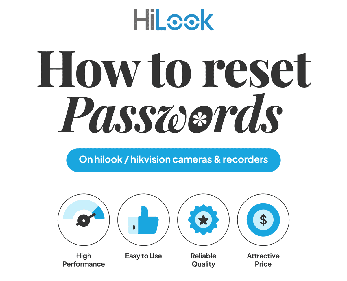 How to reset Hikvision or Hilook Passwords – a Step by Step Guide.