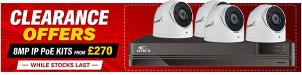 8MP IP PoE Clearance Sale