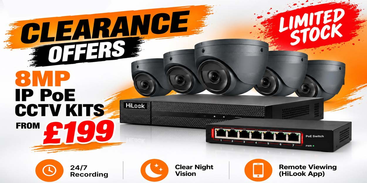 8MP IP PoE CCTV System Sale