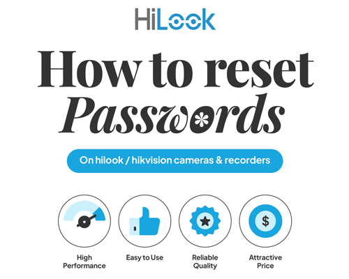 How to reset Hikvision Passwords