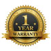 1 Year Warranty