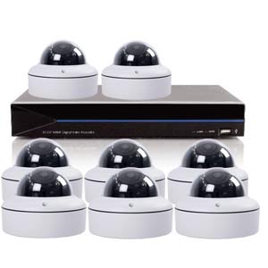 ALTEQ 2MP 16 Channel DVR with 8x Vari-Focal Dome Cameras