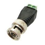 Short Distance Terminal Block to BNC Video Connector Cat5 Adaptor