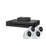 CMAX CMHLIP412-8MP 4 Camera 8MP Fixed Lens IP CCTV Kit with HiLook 4ch NVR and PoE Switch