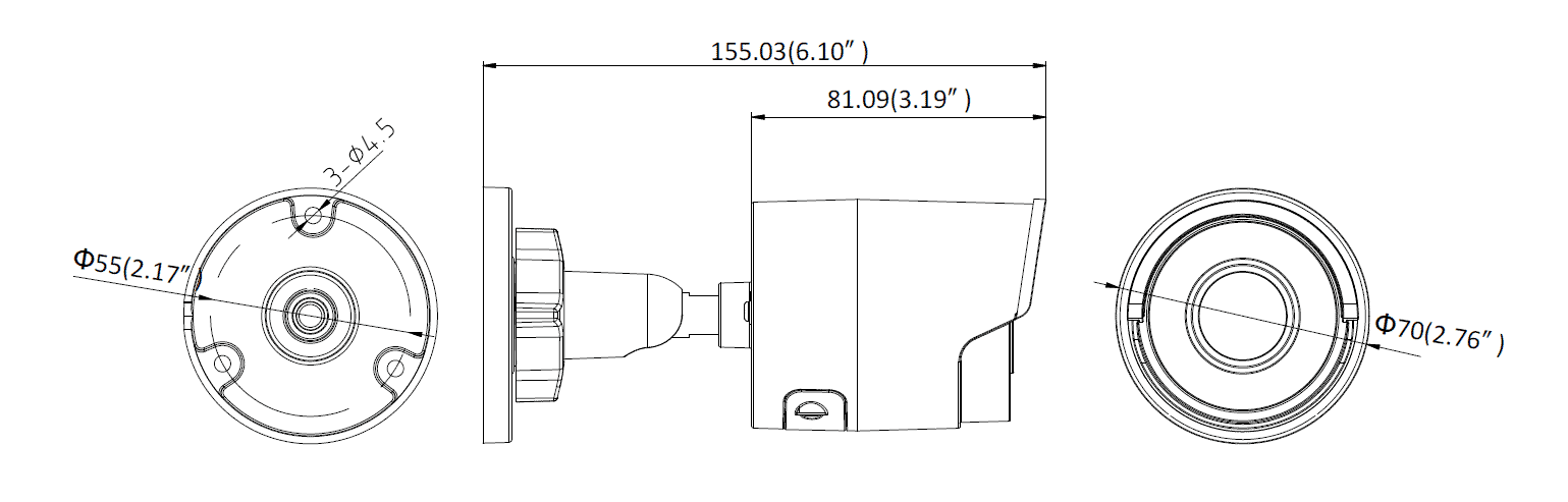 dvr dimensions