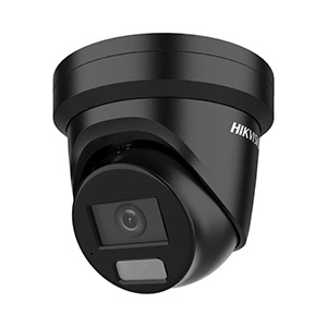 Hikvision DS-2CD2366G2H-IU-B 6 MP AcuSense Dark Fighter Fixed Turret Black Network Camera with Built in Mic