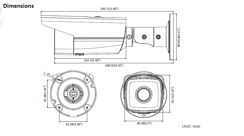 dvr dimensions