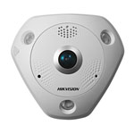DS-2CD6362F-IV Hikvision 6.0 MegaPixel IP Fisheye Camera with 15m Night Vision & PoE