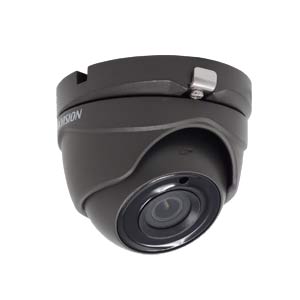 DS-2CE56H0T-ITME-G Hikvision HD-TVI 5MP Mini Dome Camera with 20M EXIR Night Vision (PoC / Grey / 2.8mm Lens)