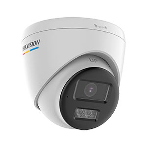 Hikvision DS-2CE72KF3T-LSYE 5MP 3K Fixed Lens ColorVu PoC & AoC White Turret Camera (2.8mm Lens) #3