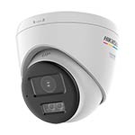 Hikvision DS-2CE72UF3T-LSYE 4K ColorVu Smart Hybrid Light Turret Camera with Built in Mic (Aoc & PoC)