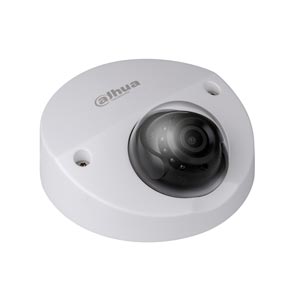 HAC-HDBW2220F Dahua HD-CVI 1080P Mini IK10 (Vandal Proof) Dome Camera with 20M Night Vision & Audio