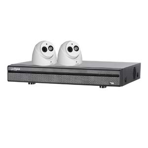 Dahua 4.0MP 120dB WDR 4 Channel System with 2 x HD CVI 50M IR Cameras