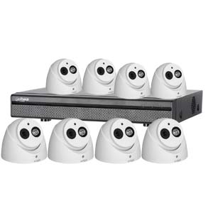 Dahua 4MP 120dB WDR 8 Channel System with 8 x HD CVI 50M IRCameras
