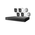 2MP 24/7 Full Color Lite HiLook by Hikvision 4ch IP CCTV Kit with 4x 1080P ColorVu Lite Bullet Network Cameras (White Light)