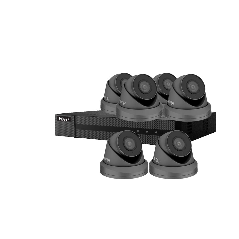 Hikvision 6 hot sale camera system