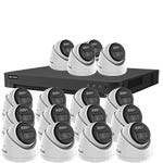 Hikvision 4K 16-Camera Smart Hybrid ColorVu PoC & AoC CCTV Kit (2.8mm Lens)