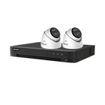 Hikvision 5MP 2-Camera Smart Hybrid ColorVu PoC & AoC CCTV Kit (2.8mm Lens)