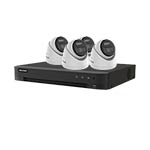 Hikvision 4K 4-Camera Smart Hybrid ColorVu PoC & AoC CCTV Kit (2.8mm Lens)