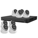Hikvision 4K 8-Camera Smart Hybrid ColorVu PoC & AoC CCTV Kit (2.8mm Lens)
