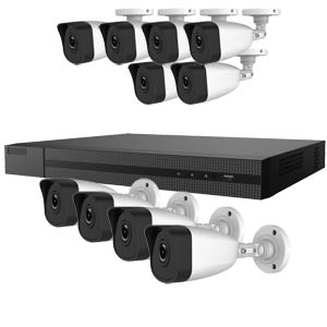 2.0MP / 1080P HiLook by Hikvision 16 Channel IP CCTV System with 10 Bullet Cameras