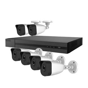 5.0MP HiLook by Hikvision 8 Channel IP CCTV System with 6 Bullet Cameras