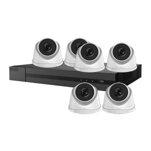 2.0MP / 1080P HiWatch by Hikvision 8 Channel IP CCTV System with 6x Turret Cameras