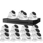 1080P Full HD HiLook by Hikvision 16Ch Kit with 16x 40m IR Dome Cameras