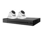 1080P Full HD HiLook by Hikvision 4Ch Kit with 2x 40m IR Dome Cameras