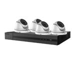 1080P Full HD HiLook by Hikvision 4Ch Kit with 4x 20m IR Mini Dome Cameras
