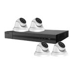 1080P Full HD HiLook by Hikvision 4Ch Kit with 4x 40m IR Dome Cameras
