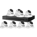 1080P Full HD HiLook by Hikvision 8Ch Kit with 8x 40m IR Dome Cameras