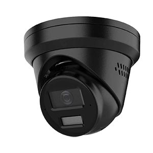 CORE+ 12MP Dual Light Turret Network Camera with 2 Way Audio (2.8mm Lens / Black)