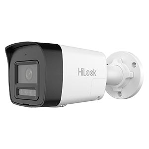HiLook by Hikvision IPC-B180HA-LUF-SL 8MP Smart Hybrid Light Fixed Bullet Network Camera with 2 Way Audio (2.8mm Lens)