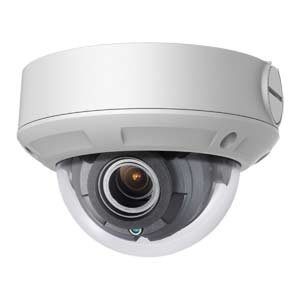 **Clearance** IPC-D640-Z HiWatch by Hikvision 120dB WDR 4MP Motorised Zoom IP Vandal Dome Camera with 30m Night Vision & PoE