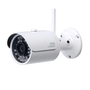 IPC-HFW1200SP-W Dahua 2.0MP Full HD (1080P) WiFi Mini IP Bullet Camera with 30m IR Night Vision