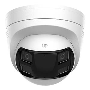 HiLook by Hikvision IPC-T260HAD-LUF/SL Dual Lens 6MP Smart Hybrid Light Fixed Turret Network Camera with 2 Way Audio (180° panoramic view) #2