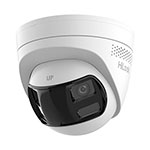 HiLook by Hikvision IPC-T280HAD-LUF/SL Dual Lens 8MP Smart Hybrid Light Fixed Turret Network Camera with 2 Way Audio (180° panoramic view)