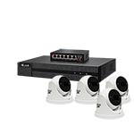 Kestrel KHLIP412-8MP 4 Camera 8MP Motorised Zoom IP CCTV Kit with HiLook 4ch NVR and PoE Switch