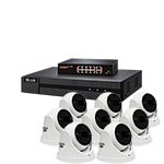 Kestrel KHLIP822-8MP 8 Camera 8MP Motorised Zoom IP CCTV Kit with HiLook 8ch NVR and PoE Switch