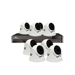 Kestrel 8MP 16ch IP PoE CCTV Kit with 8x Motorised Zoom IP Turret Cameras