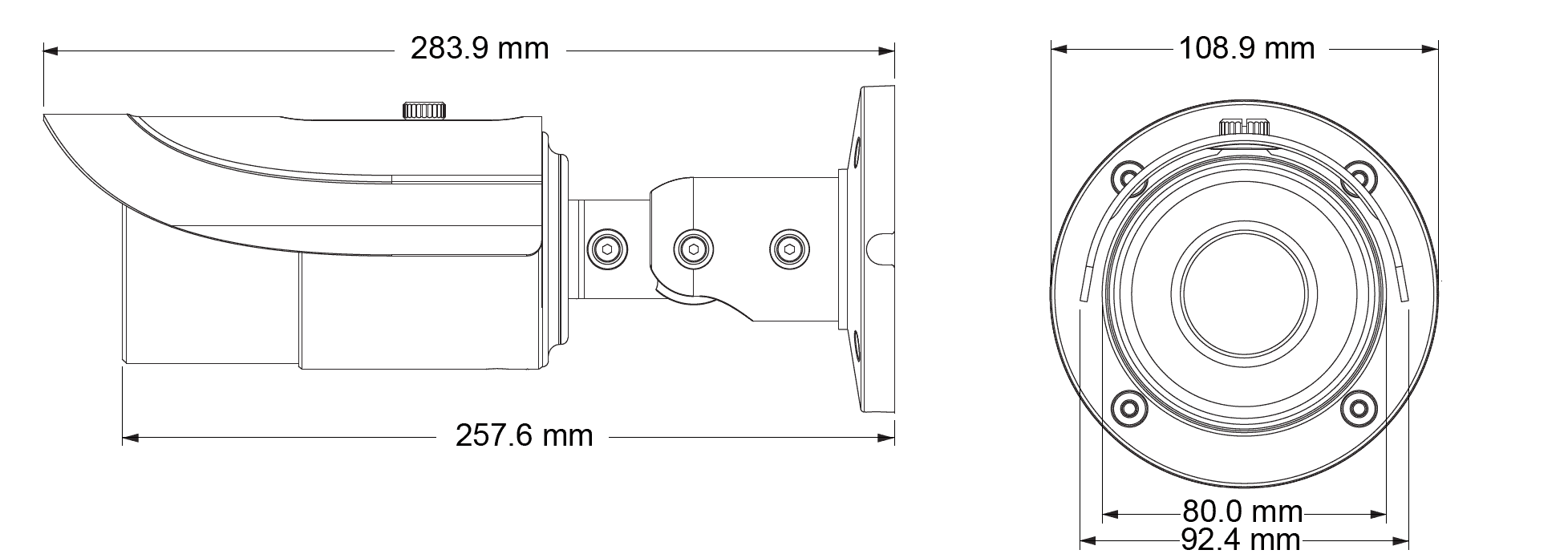dvr dimensions