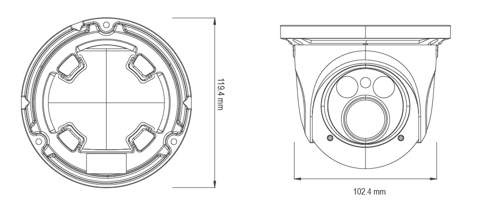 dvr dimensions