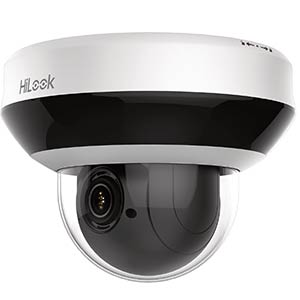 PTZ-N2404I-DE3-G HiLook by Hikvision 4MP 4x Zoom Mini PTZ Dome with Two-Way Audio