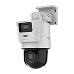 HiLook PTZ-N2D400M-DE-14 4MP TandemVu Auto Tracking Pan / Tilt Camera with 30m Smart Hybrid Night Vision, PoE and 2 Way Audio