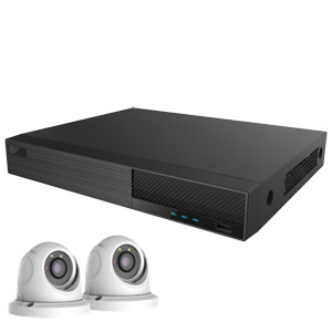 OYN-X 5MP Eyeball Dome 2 Camera IP CCTV Kit