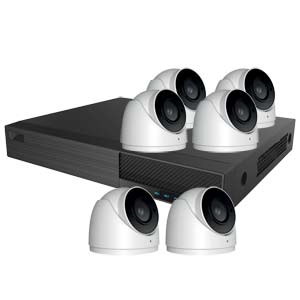 OYN-X 2MP Turret 6x Camera IP CCTV Kit