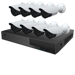 OYN-X 5MP Bullet 8 Camera IP CCTV Kit