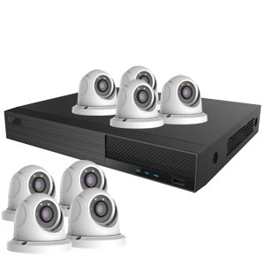 OYN-X 5MP Eyeball Dome 8 Camera IP CCTV Kit