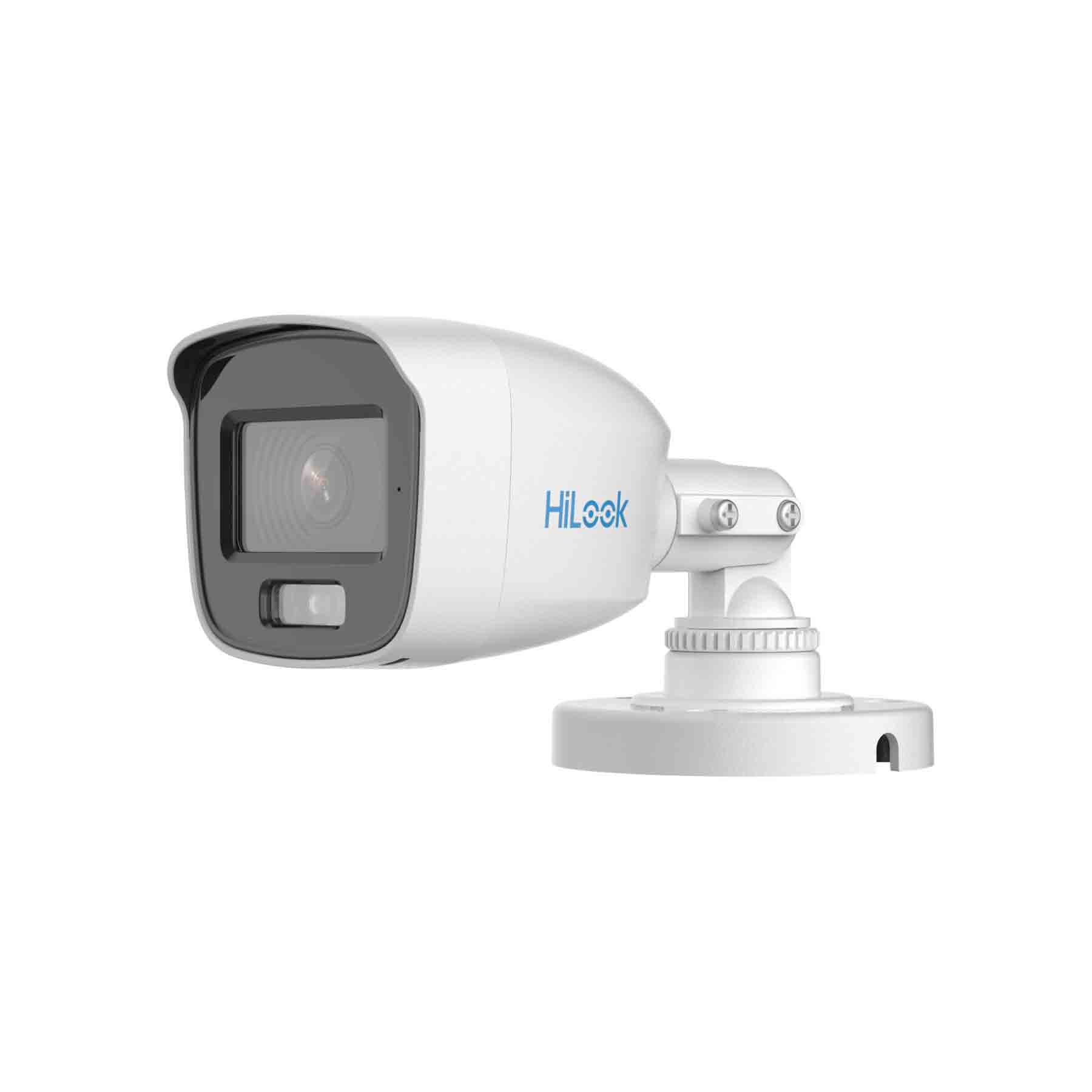 HiLook by Hikvision ColorVu Lite THC B159 MS 2MP Full Time 24 7 Colour White Light Bullet Camera with Built in Mic AoC ONLY
